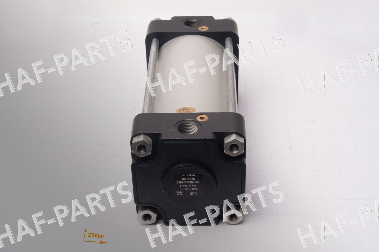 Pneumatikzylinder MAL Mini – Bohrung 16/20/25/32 Mm, Hub 25–500 Mm, Alulegierung, Einhebel